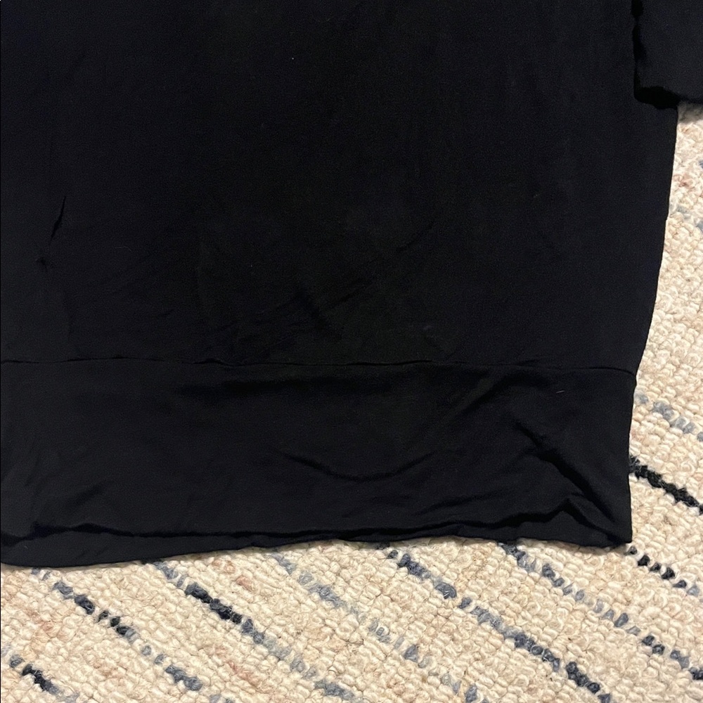 Zenana Outfitters Black Short Sleeve Top - Picture 4 of 4